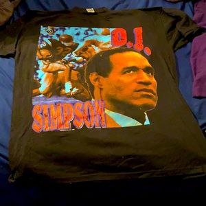 OJ Simpson tshirt. XXL. like new